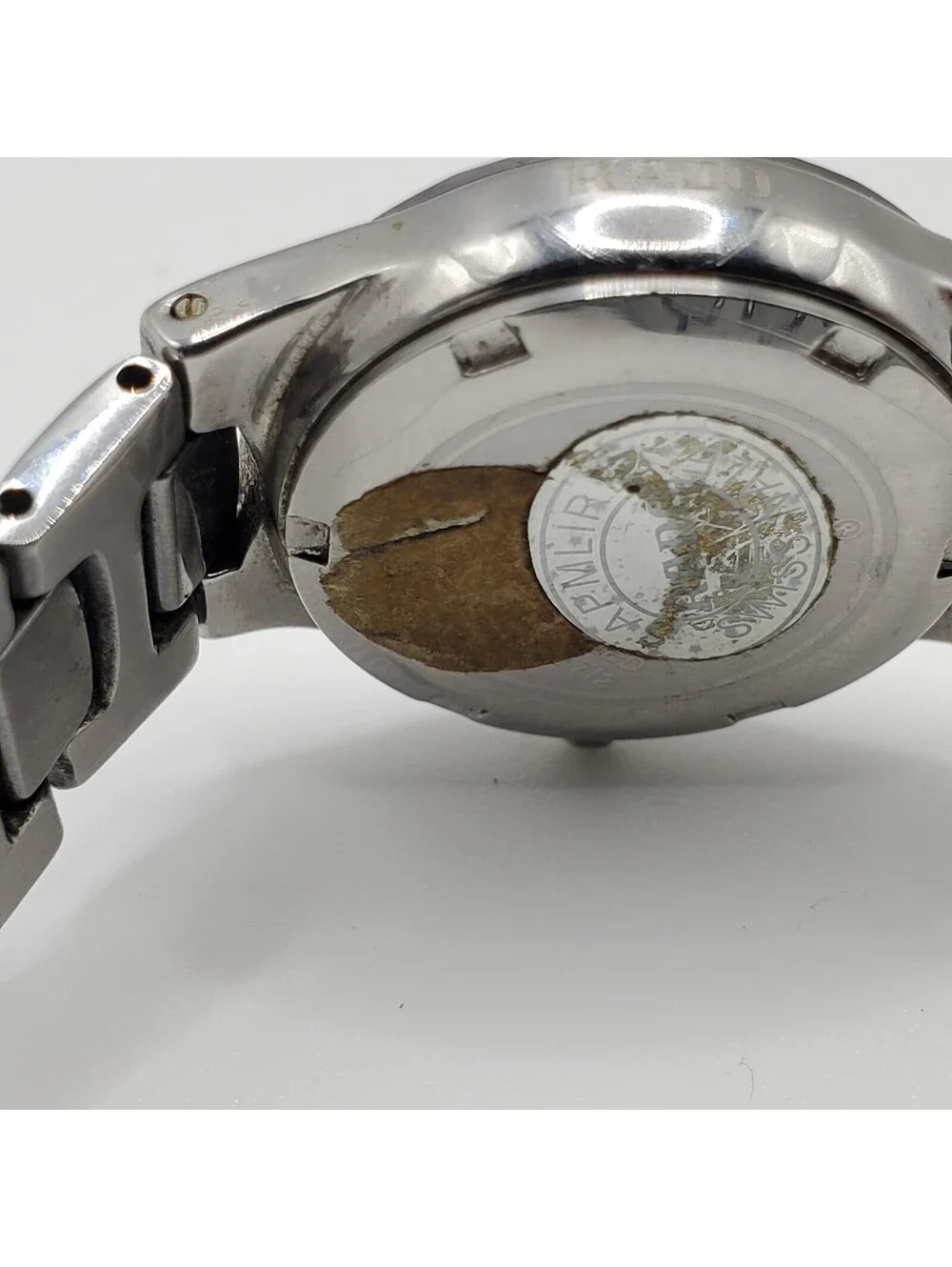 Rado Sapphire Crystal Prisim Womens Watch 22mm Day/Date Dial  New Battery
